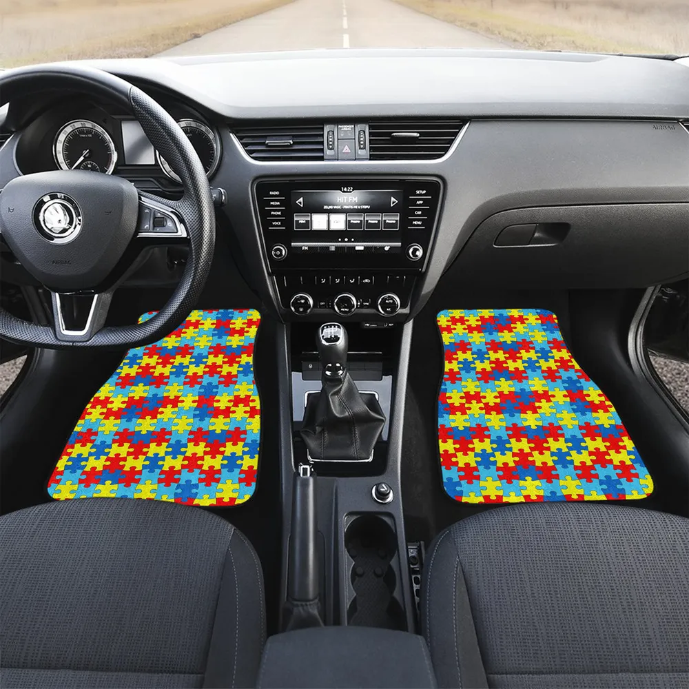 Personalized Name Autism Awareness Car Seat Covers